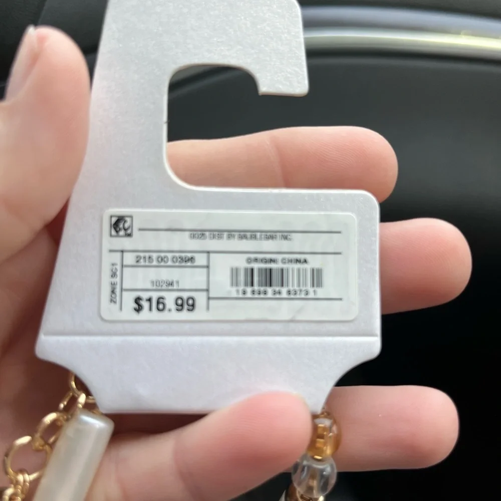 NWT! SUGARFIX by BaubleBar Beaded Statement Necklace - Picture 7 of 7